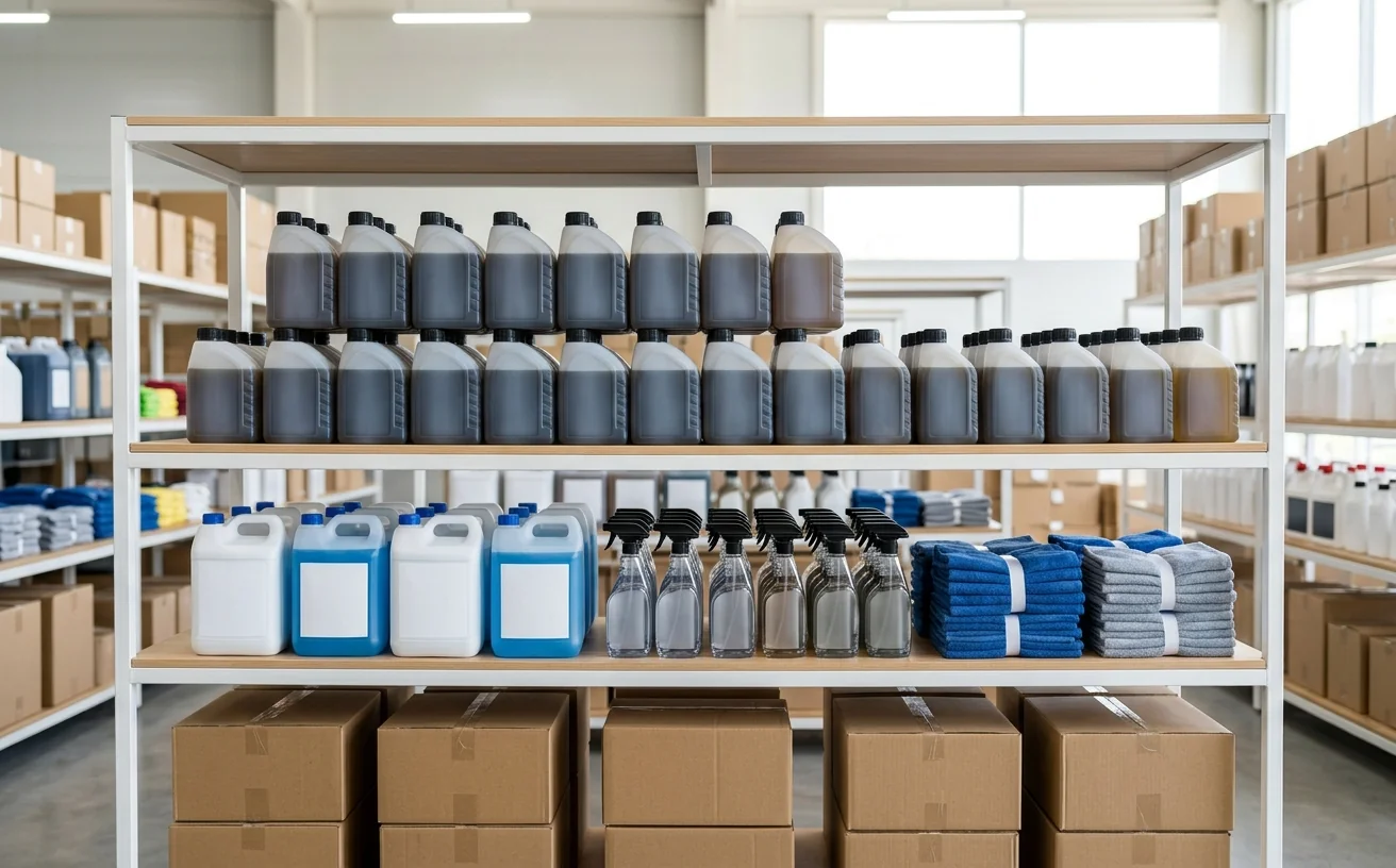 Automotive — unbranded product still life