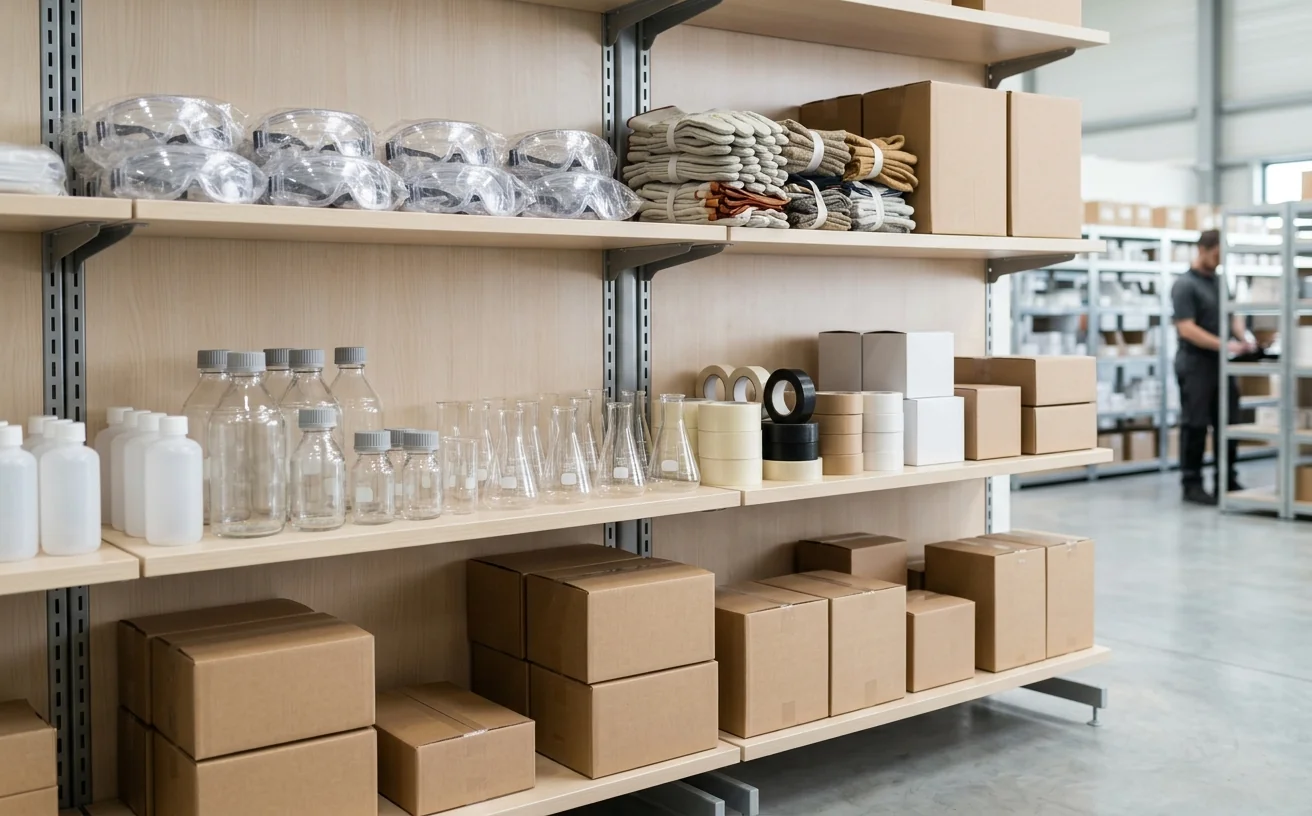 Industrial & Scientific — unbranded product still life